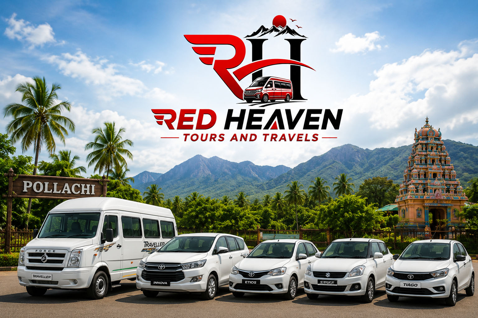 Red Heaven Tours and Travels Pollachi